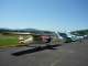 We parked our Lake Renegade between this Cessna 140, and a Beech Bonanza